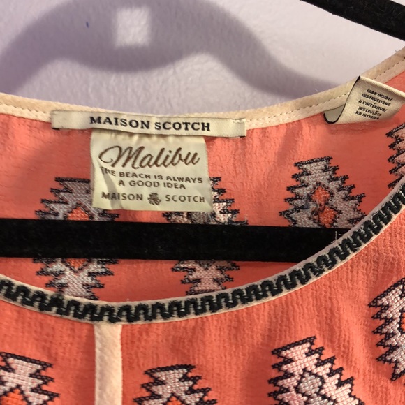 Scotch and soda Aztec sleeveless top - Picture 3 of 4